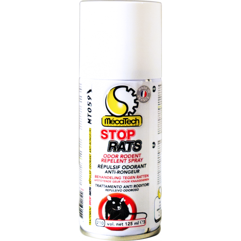 Répulsif odorant Mécatech® Stop rats MT059